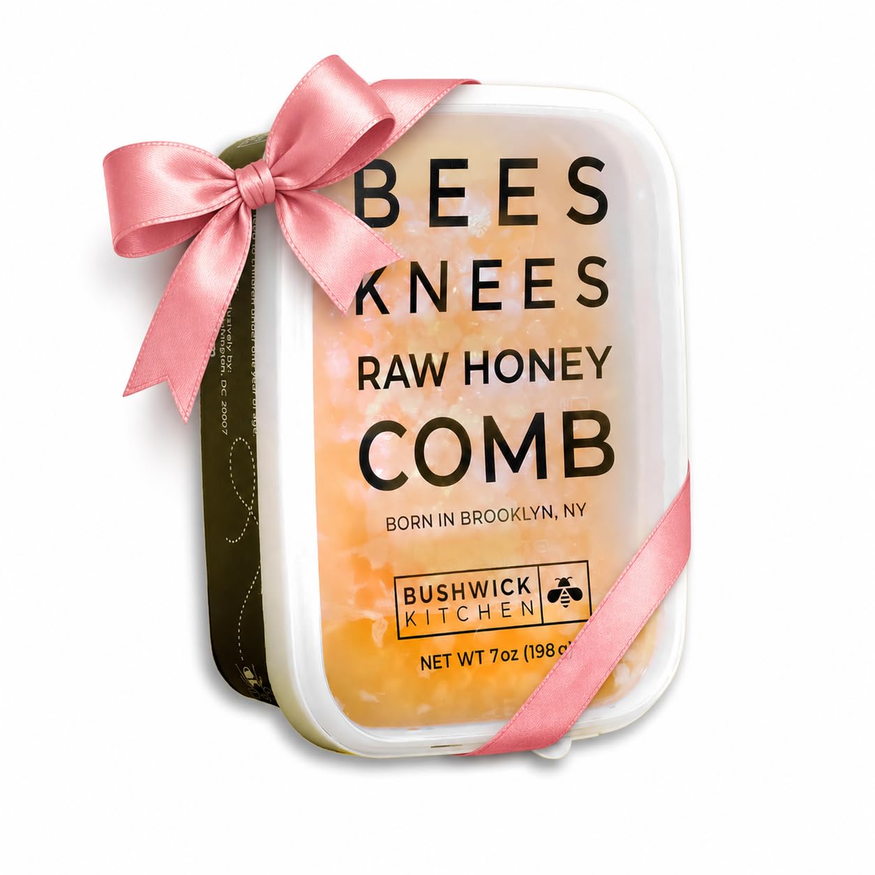 Bees Knees Raw Honeycomb | 100% Edible, All-Natural Gourmet Honeycomb in Double Sealed Packaging | Acacia Honey Comb with Sweet, Light Flavor | Foodie