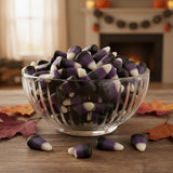 Kepperton Jack’s Fangs - Pumpkin Teeth Halloween Candy Corn - Gourmet Berry Cobbler Flavor - Purple & Orange Spooky Candy for Trick or Treat, Parties