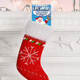 LIFE SAVERS Christmas Stocking Stuffer Fruit Flavored Gummy Candy, 7 oz Christmas Candy Gift Box