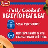 Tyson Frozen Chicken Patties, 23 Oz