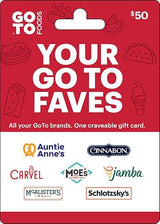 GoTo Foods Physical Gift Card - $50