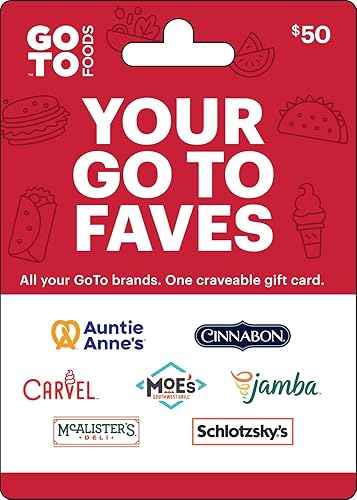GoTo Foods Physical Gift Card - $50