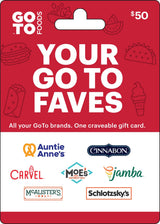 GoTo Foods Physical Gift Card - $50