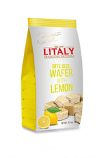 Litaly Bite Size Wafers with Lemon, 14.1 Ounce