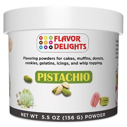Angel Specialty Products Flavor Delights Flavored Powder Bakery Mix Pistachio