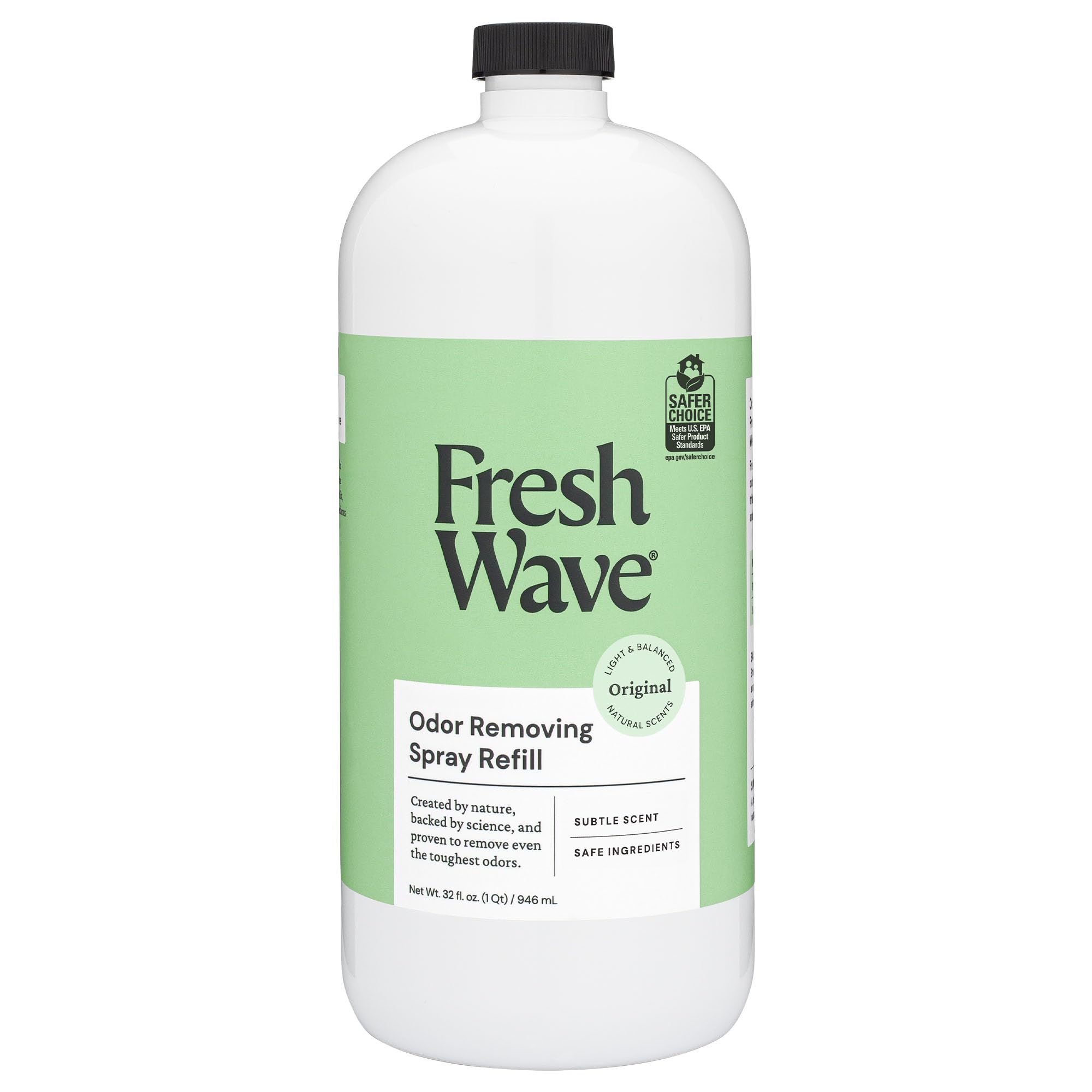 Fresh Wave Original Scent Odor Eliminator Spray & Air Freshener Refill, 32 fl. oz.