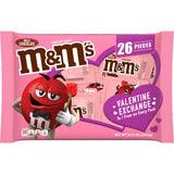 M&M'S Milk Chocolate Fun Size Valentine Chocolate Candy, 12.13 oz Bag
