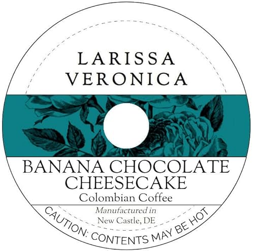 Banana Chocolate Cheesecake Colombian Coffee (Single Serve K-Cup Pods) (Gourmet, Naturally Flavored, Whole Coffee Beans) (12 pods, ZIN: 577195) - 2