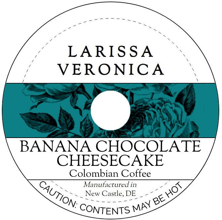 Banana Chocolate Cheesecake Colombian Coffee (Single Serve K-Cup Pods) (Gourmet, Naturally Flavored, Whole Coffee Beans) (12 pods, ZIN: 577195) - 2