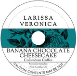 Banana Chocolate Cheesecake Colombian Coffee (Single Serve K-Cup Pods) (Gourmet, Naturally Flavored, Whole Coffee Beans) (12 pods, ZIN: 577195) - 2