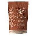 Amazing Chai Herbal Tea - Rooibos, Cinnamon, Ginger, Cardamom & Cloves - Caffeine-Free Spiced Blend for Digestive Comfort & Calm Balance - 3 oz Loose