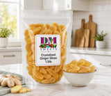 Crystalized Ginger Slices - 1.5 lbs of Fresh Gourmet Sugar Coated Sweet Spicy Snack Pieces in Resealable Bag to Ensure Freshness