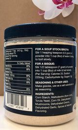 Vogue Cuisine Mushroom Soup & Seasoning Base - Low Sodium & Gluten Free (12 oz)