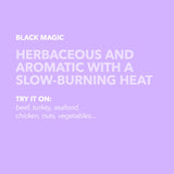 Spiceology - Black Magic Cajun Blackening Seasoning - Bold & Savory Blackening Seasoning for Chicken, Fish, Turkey, and More - Versatile Cajun Spice