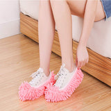 Tamicy Mop Slippers Shoes 5 Pairs (10 Pieces) - Microfiber Cleaning House Mop Slippers Floor Cleaning Tools Shoe Cover Soft Washable Reusable