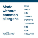 KATE FARMS Organic 1.4 High Calorie Nutrition Shake, Chocolate, 20g Protein, 27 Vitamins and Minerals, Meal Replacement, 11 oz (6 Pack)