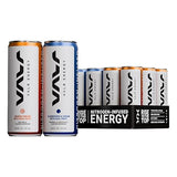 VALR Energy | Nitrogen-Infused Energy Drink | 175mg Natural Caffeine from Green Tea | Pre-Workout Performance with Amino Acids & Antioxidants |
