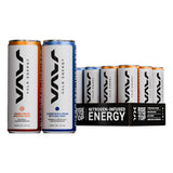 VALR Energy | Nitrogen-Infused Energy Drink | 175mg Natural Caffeine from Green Tea | Pre-Workout Performance with Amino Acids & Antioxidants |