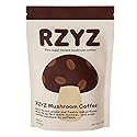 Mushroom Coffee?6 Organic Adaptogenic Mushrooms (Lion's Mane, Cordyceps, Reishi, Shiitake, Turkey Tail, King Trumpet) - Instant Coffee Blend