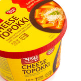 [Dongwon] Authentic Korean Rice Cake Topokki with Creamy Cheese Flavor | Popular Korean Street Food | Easy to Prepare | Delicious and Chewy Snack