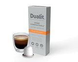 Dualit Indian Monsoon Original Line Compatible* Home Compostable Capsules - 80 pack - 80 Servings of Eco Friendly Single Origin Coffee Pods - 100%