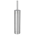 Bath Bliss Toilet Brush with Weighted Base | Slender Design | 360 Degree Brush | Bathroom Cleaning | Stainless Steel