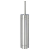 Bath Bliss Toilet Brush with Weighted Base | Slender Design | 360 Degree Brush | Bathroom Cleaning | Stainless Steel