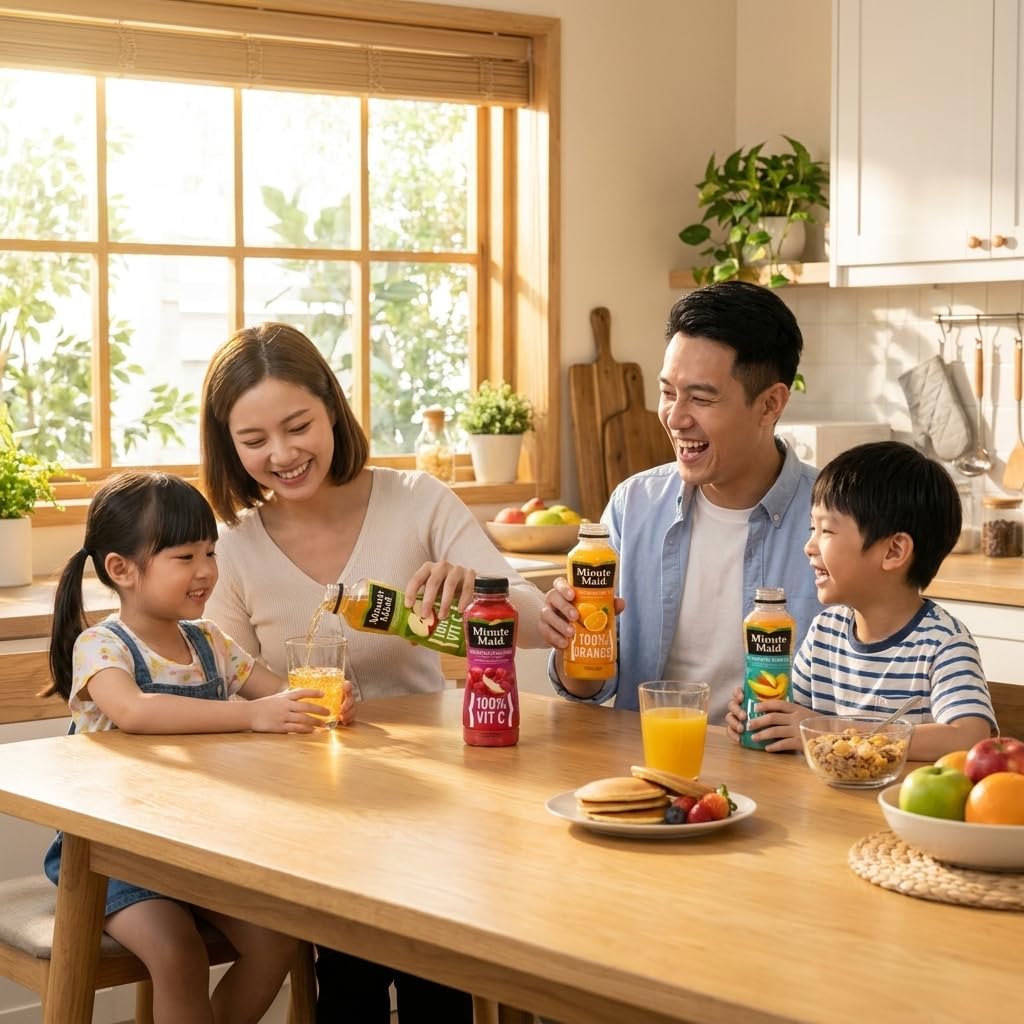 Minute Maid Juice-To-Go 12oz Bottles Variety 20 Pack - 100% Juice & Fruit Blends (Orange, Apple, Tropical, Cranberry Apple Raspberry, Cranberry Grape)