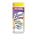 Lysol Dual Action Disinfecting Wipes, Citrus Scent, 35 Count (Case of 12)