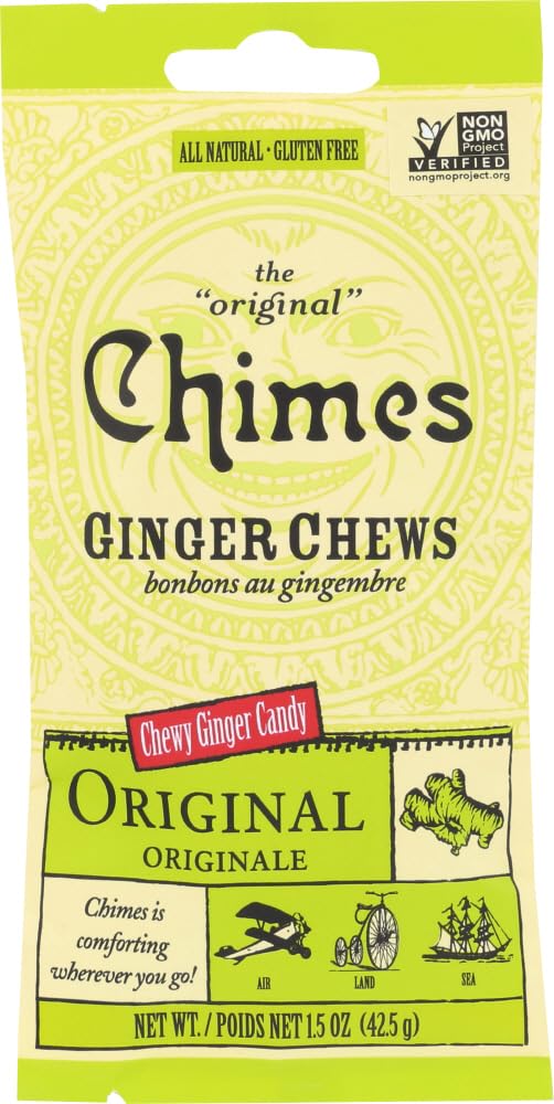 6-Pack 1.5oz Original Ginger Chews