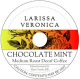 Chocolate Mint Medium Roast Decaf Coffee (Single Serve K-Cup Pods) (Gourmet, Naturally Flavored, Whole Coffee Beans) (12 pods, ZIN: 572057) - 3 Pack