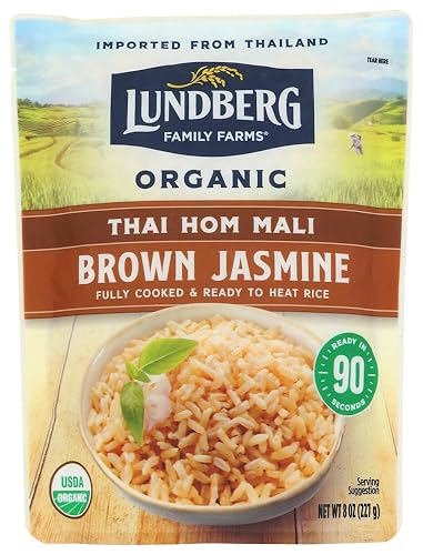 Lundb?rg Family Farms ?rganic Thai Ric? - Br?wn Jasmin? - Cas? ?f 6-8 ?z - Bulk Buy