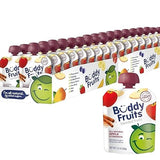 Buddy Fruits Snacks To Go Cinnamon Unsweetened Applesauce 3.2oz Pouch (Pack of 70) Gluten-Nut-Dairy-Preservatives-BPA Free, Non GMO, Kosher