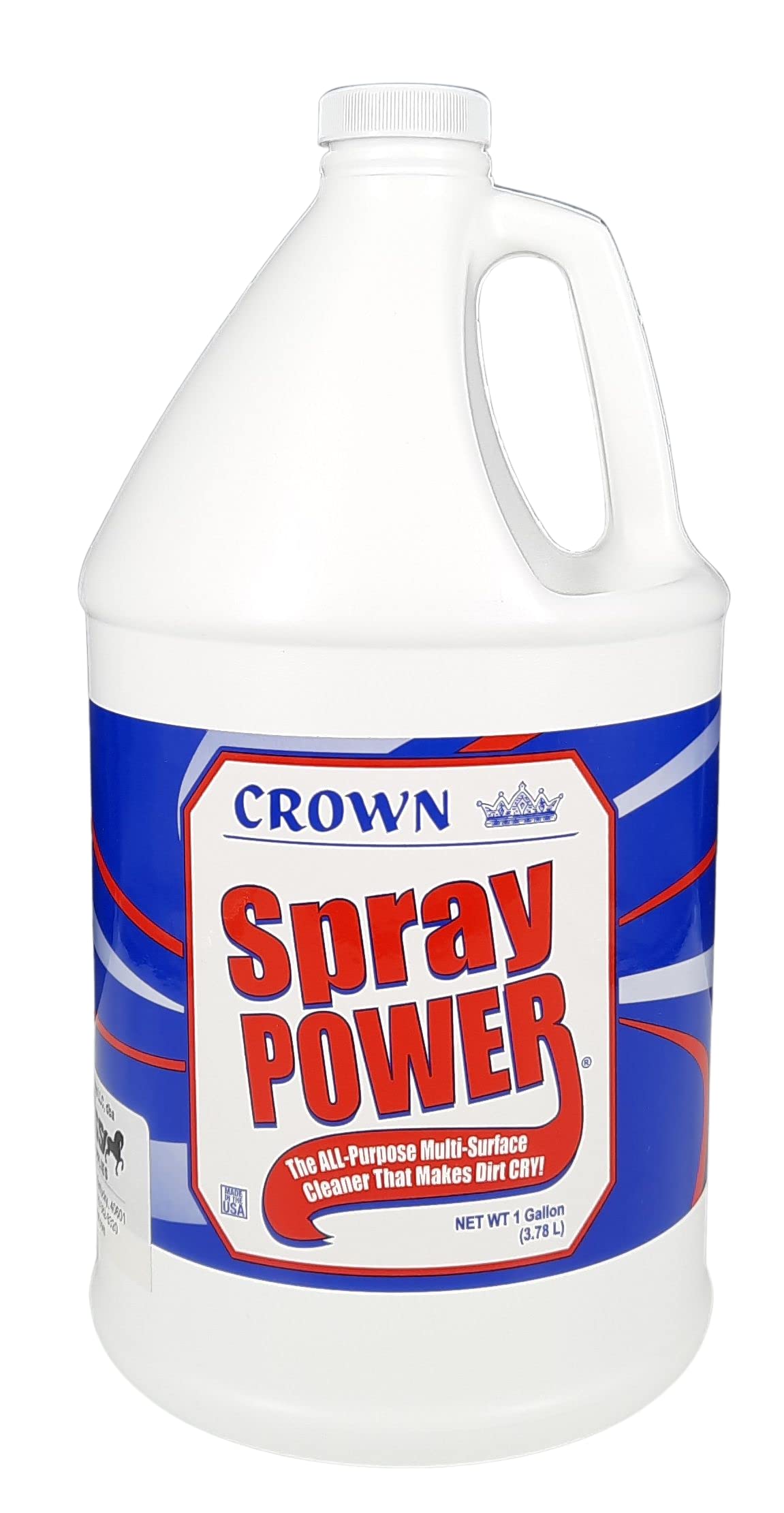 Crown Spray Power All-purpose Multi-surface Cleaner, 1 Gal | Essential To Help With Messes | Dissolves Most Soils & Stains | Spray-on & Wipe-off
