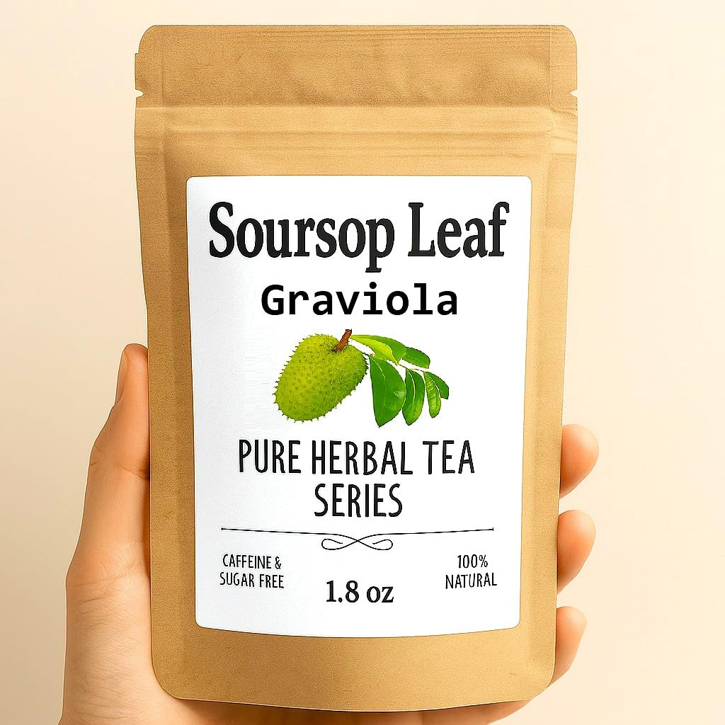 Soursop Leaves Graviola - Premium Dried Herbal Tea Leaves | Annona Muricata | Natural Wellness Infusion