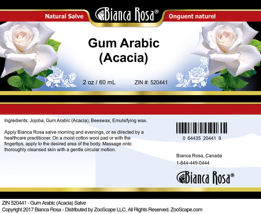 Gum Arabic (Acacia) Salve (2 oz, ZIN: 520441) - 2 Pack