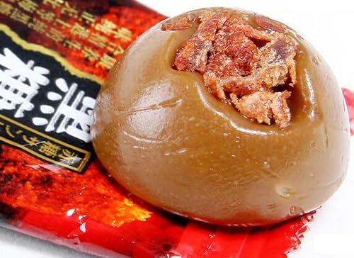 Helen Ou@ Guangdong Specialty:jindaogu Brown Sugar Plum Bonbons Maltose Sugar Candy Taiwan Taste 128g/4.52oz for Leisure Time Food or Snacks or