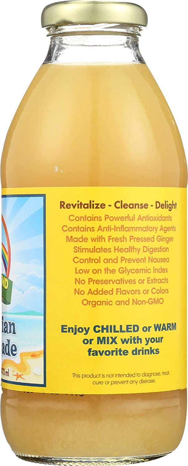 Big Island Organics Gingerade, Hawaiian (16oz (4 Pack))