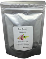 Red Clover Tops - Dried Trifolium pratense Flower C/S by Nature Tea (4 oz)