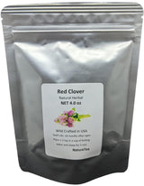 Red Clover Tops - Dried Trifolium pratense Flower C/S by Nature Tea (4 oz)