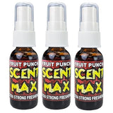 Scent Max Extra Strength Air Freshener Spray 1 oz. Glass Bottle - Fruit Punch Scent 3-Pack