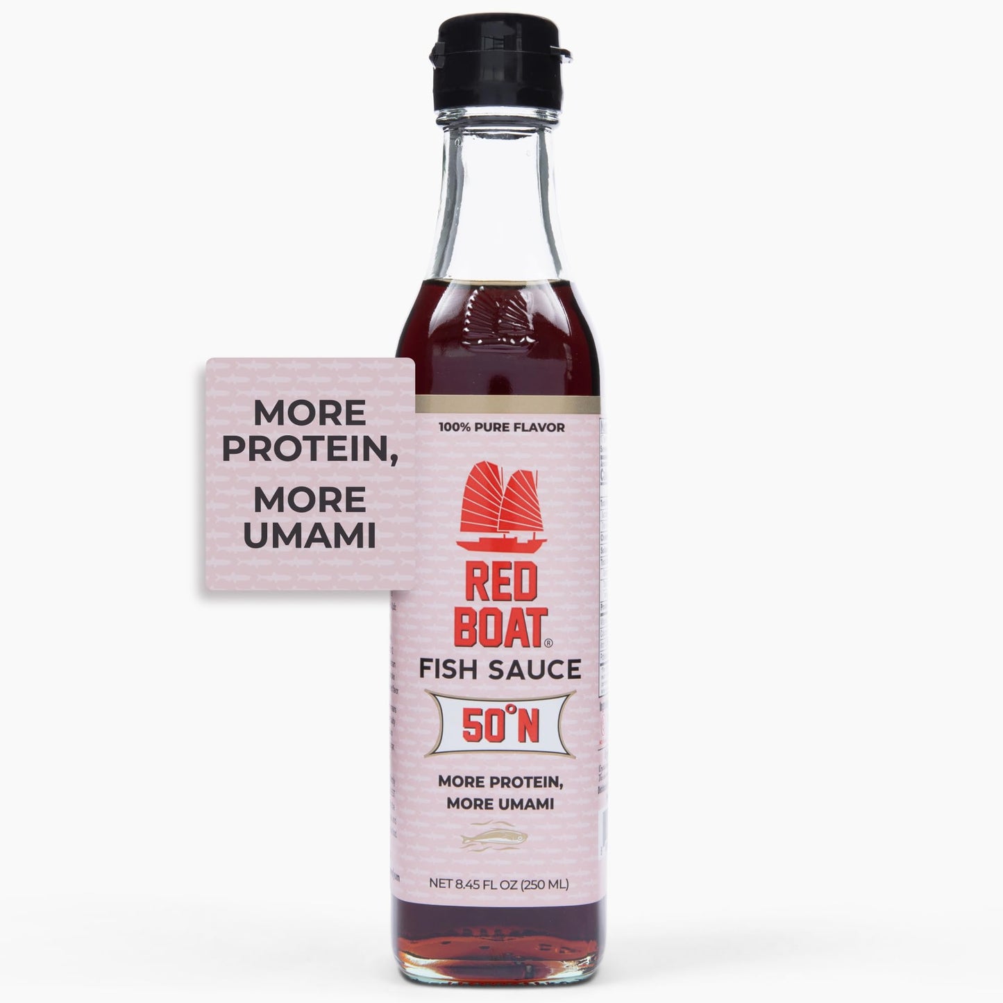 Red Boat Fish Sauce, Phamily Reserve | Premium 50°N fish sauce sustainably made with just two ingredients in Vietnam | Higher Protein For Exceptional