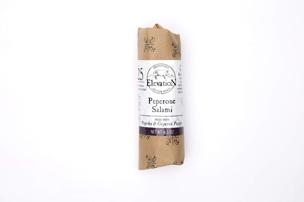 Elevation Artisan Meats, Peperone Salami, 4.5 oz