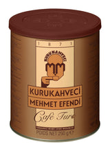 KURUKAHVECI MEHMET EFENDI Turkish Coffee, 100% Arabica, Finely Roasted Ground Coffee for Cezve, Rich Aroma, Medium, Authentic Turkish Coffee Tradition
