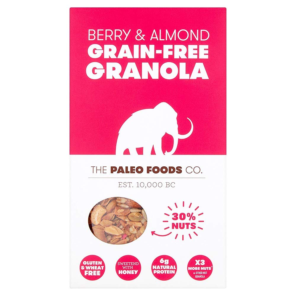 The Paleo Foods Co Berry & Almond Grain-Free Granola 340g