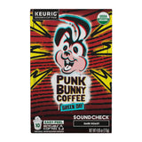 Punk Bunny Coffee Dark Roast, Organic Coffee Pods, Soundcheck, 10 count
