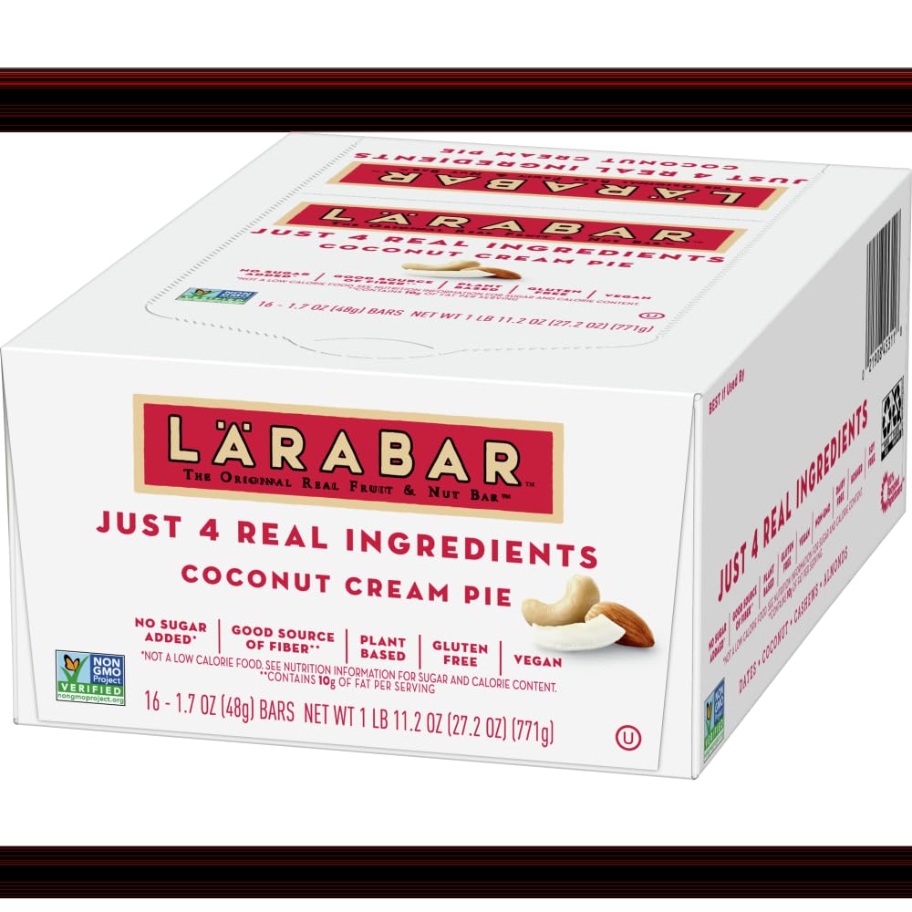 Larabar Coconut Cream Pie Bar, 1.7 Ounce -- 64 per case.
