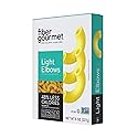 Fiber Gourmet Low Net Carb Pasta Elbow Macaroni - Keto Friendly, High Fiber, Low Calorie Italian Made Noodles - Vegan, Non-GMO, Kosher - 48% Fewer