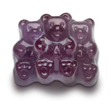 All City Candy Flavorful, Fresh & Soft 5 Pound Bulk Gummi Bear Candy Bags Individual Fruit Flavors World's Best Gummy Candy (Grape)