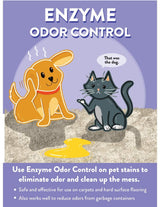 Flo-Kem 11192 Enzyme Odor Control Eliminates Food, Pet and Smoke Odors, 1 gallon